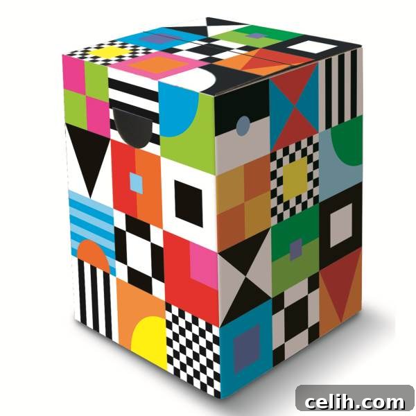 Signale Multi-Stool - Funky Cardboard Furniture Funky design cardboard seat table - bright and dynamic, perfect for modern interiors.