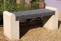 Earthy Elegance Outdoor Bench