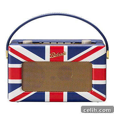 union-jack-dab-radio Union Jack home interior design radio