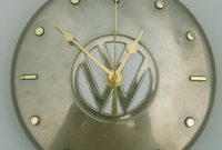 Vintage Volkswagen Hubcap Wall Clock