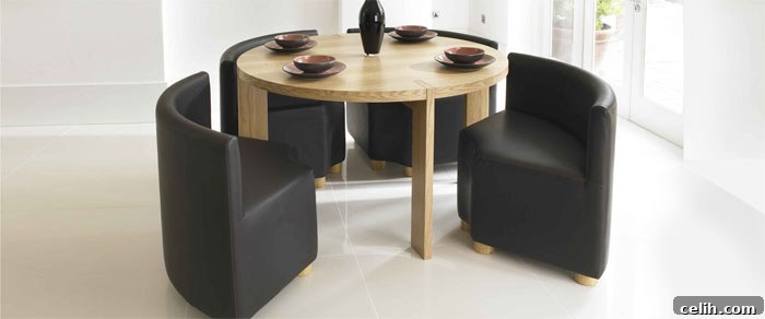 Alfresco_circular-dining-table Modern circular dining table