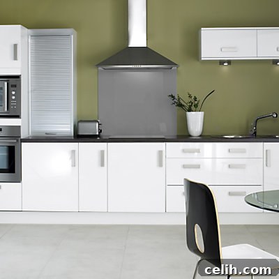 charcoal-glass-splashback John Lewis glass kitchen splash bac