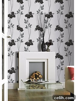 Affordable floral Graham & Brown Serene wallpaper