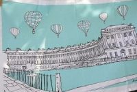 Emmeline Simpson Royal Crescent Kitchen Linen