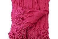 KAS Vibrant Magenta Ripple Throw