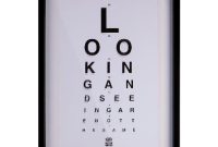 From Clinic to Chic: Eye Chart Decor