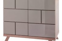 Dwell Brick Gloss Double Door Sideboard