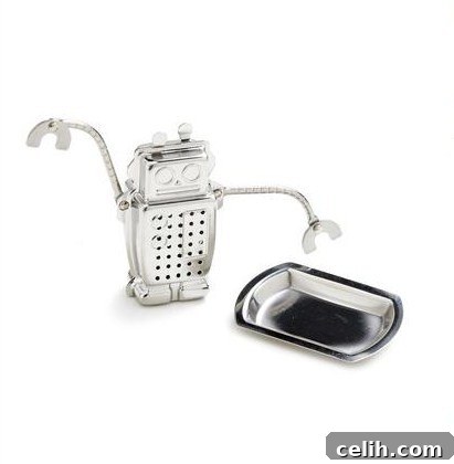 Robot tea brew infuser