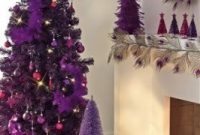 Next’s Festive Plum Christmas Tree and Decor Collection