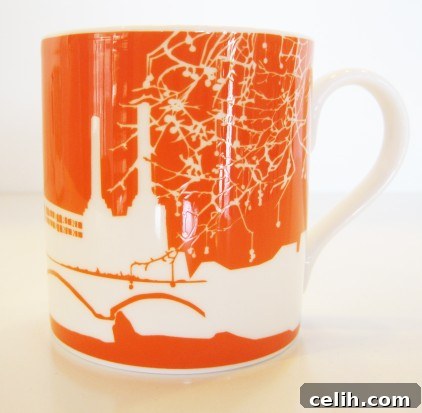 Snowden Flood Battersea Mug in Sunny Orange Snowden Flood Battersea Mug in Sunny Orange for a bright start