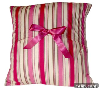 Handmade contemporary flamingo cushion back with coordinated fabric and finishing details
