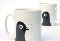 The Perfect Pair: Mr & Mrs Pigeon Mugs by Lovely Pigeon