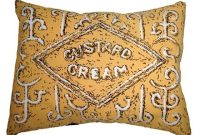 Simon Lewis Giant Custard Cream Biscuit Cushion