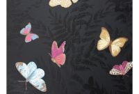 Osborne & Little’s Black Farfalla: Elegant Butterfly Wallpaper