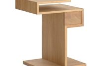 Glycine Chic Oak Accent Table