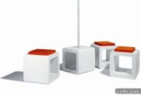 Contemporary Cube Umbrella Foundation