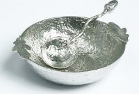 Glover and Smith Oak Leaf Devon Pewter Bowl
