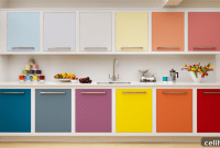 Harvey Jones Vibrant Hues Linear Kitchen