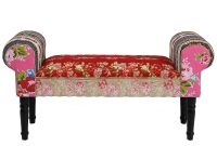 Roma Patchwork Loveseat Bench