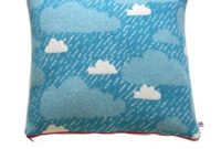 Donna Wilson Rainy Day Serene Blue Accent Pillow