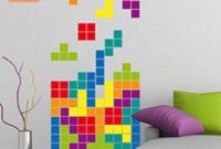 Level Up Your Walls with a Tetris Sticker