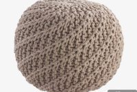 Artisan Habitat Knot Crochet Pouf