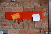 Fluid Art Magnetic Inspiration Board