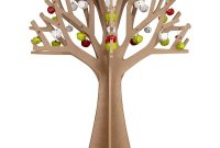 Sleek Wooden Tabletop Christmas Tree