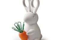 The Cutest Desk Companion: Bunny Scissor & Paperclip Set