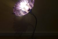 Zade: Designer Table Lamp, Elegantly Upcycled from Plastic Bottles