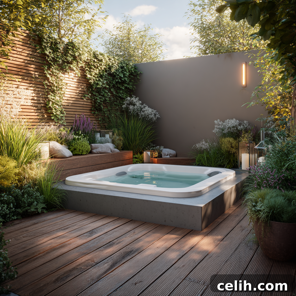 Small Garden Hot Tub Ideas for Creating a Backyard Oasis 8 img 181978 7