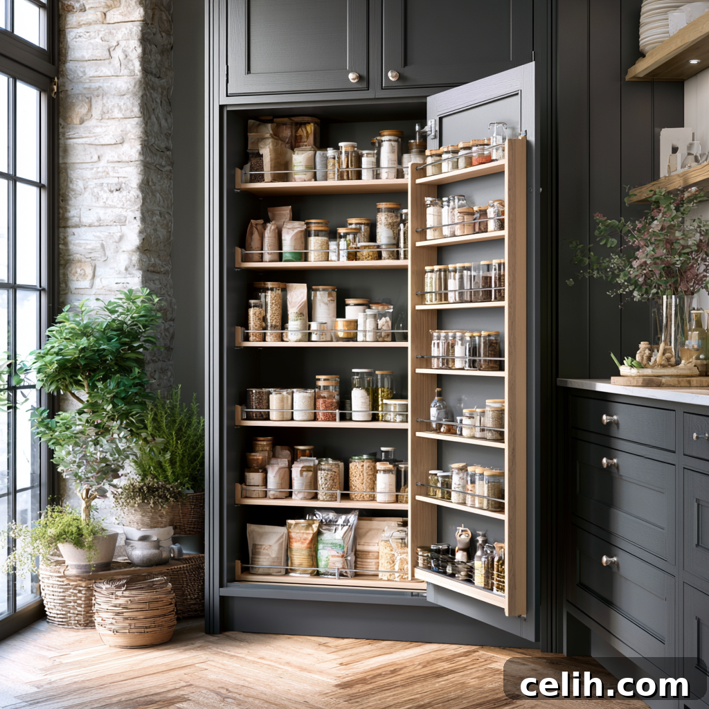 Kitchen storage pantry cupboard