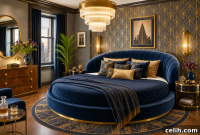 Modern Round Beds: Cozy Circular Designs