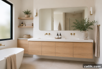Colors That Complement Light Wood Bathroom Vanities