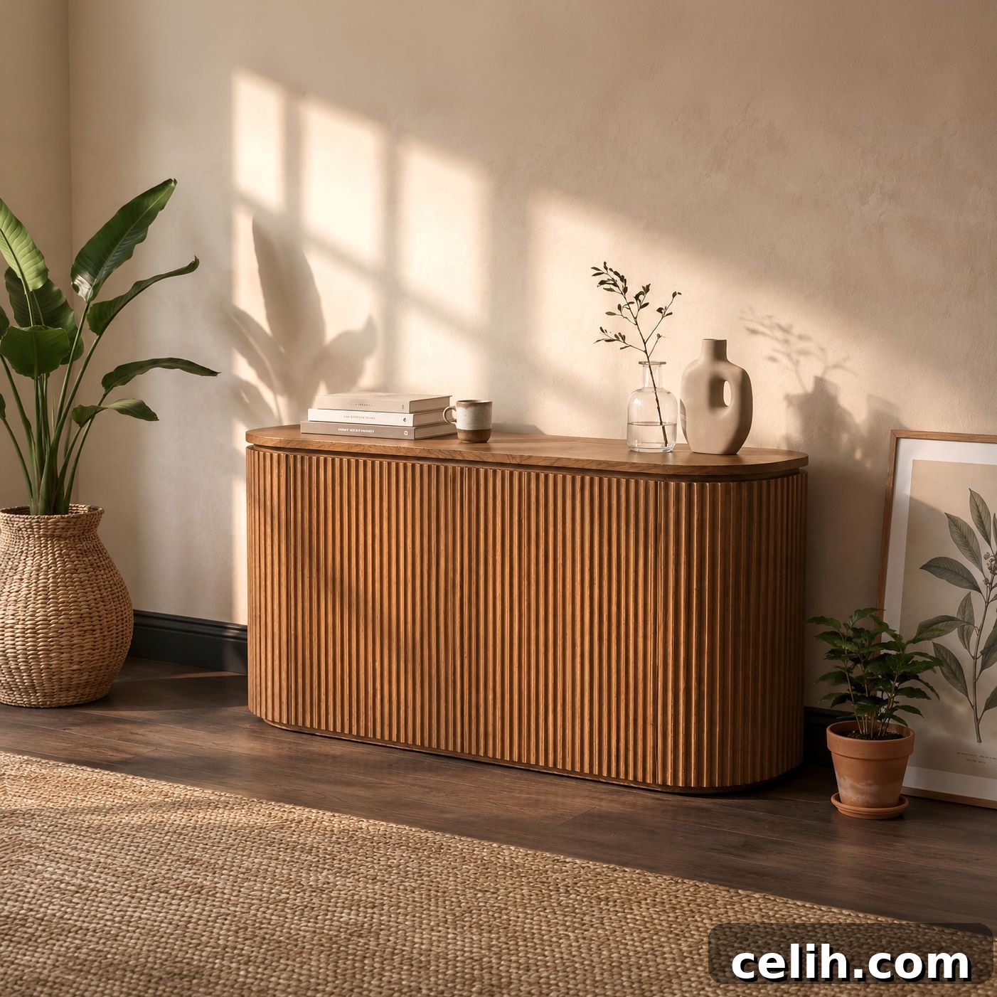 10 Stylish Modern Sideboards for Contemporary Homes 2 Ophelia chestnut sideboard
