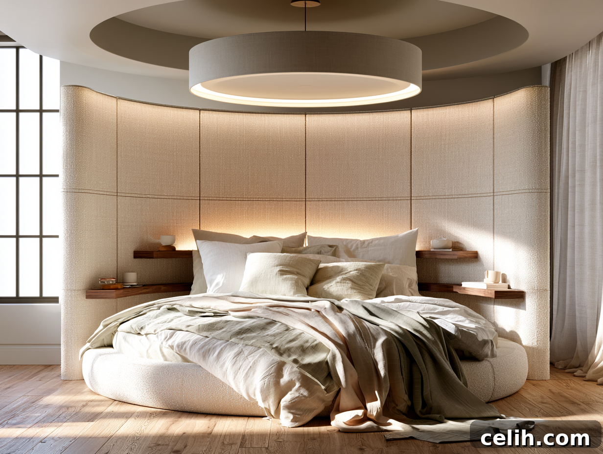 Modern Round Beds: Cozy Circular Designs 5 img 182880 4