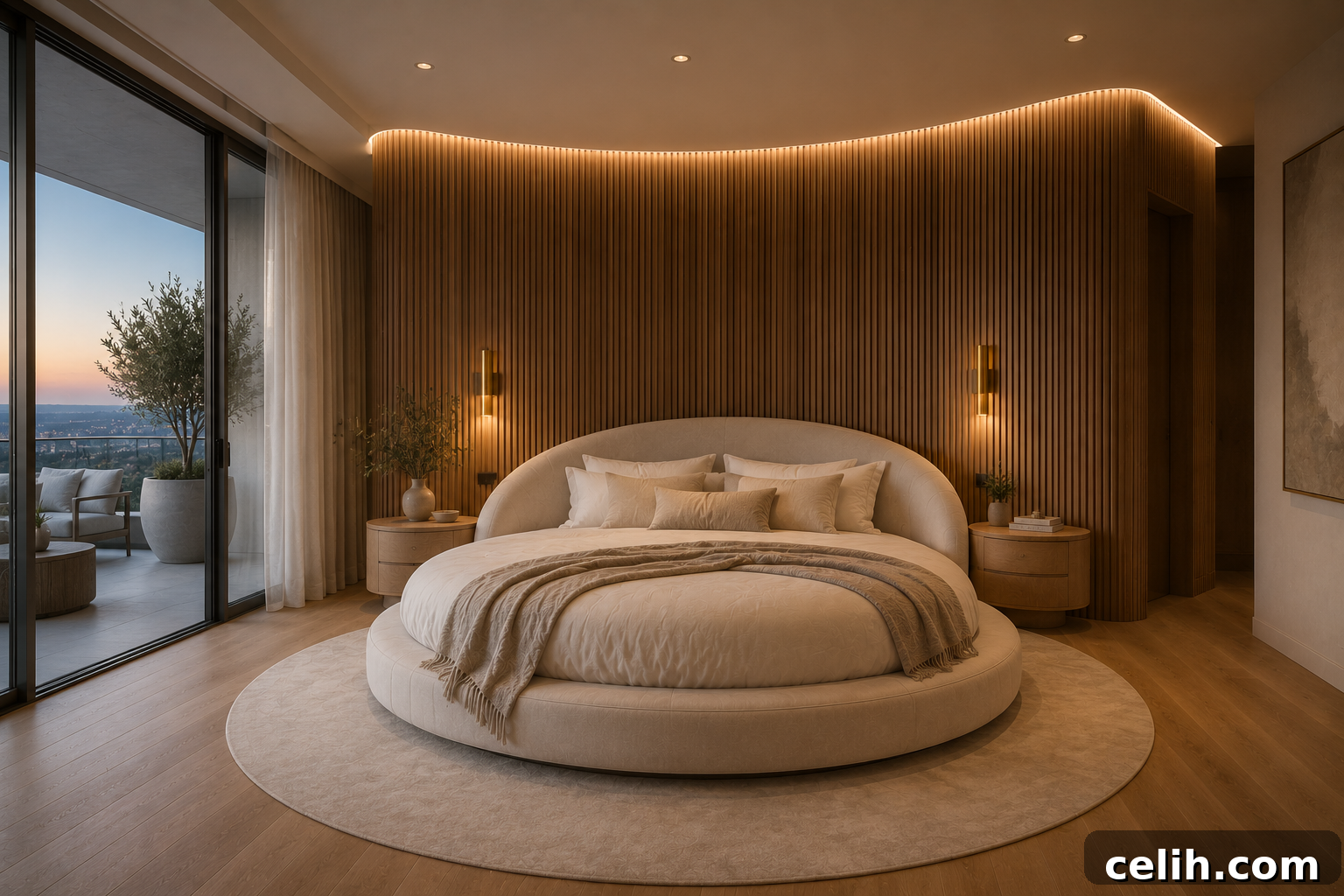 Modern Round Beds: Cozy Circular Designs 9 img 182880 8