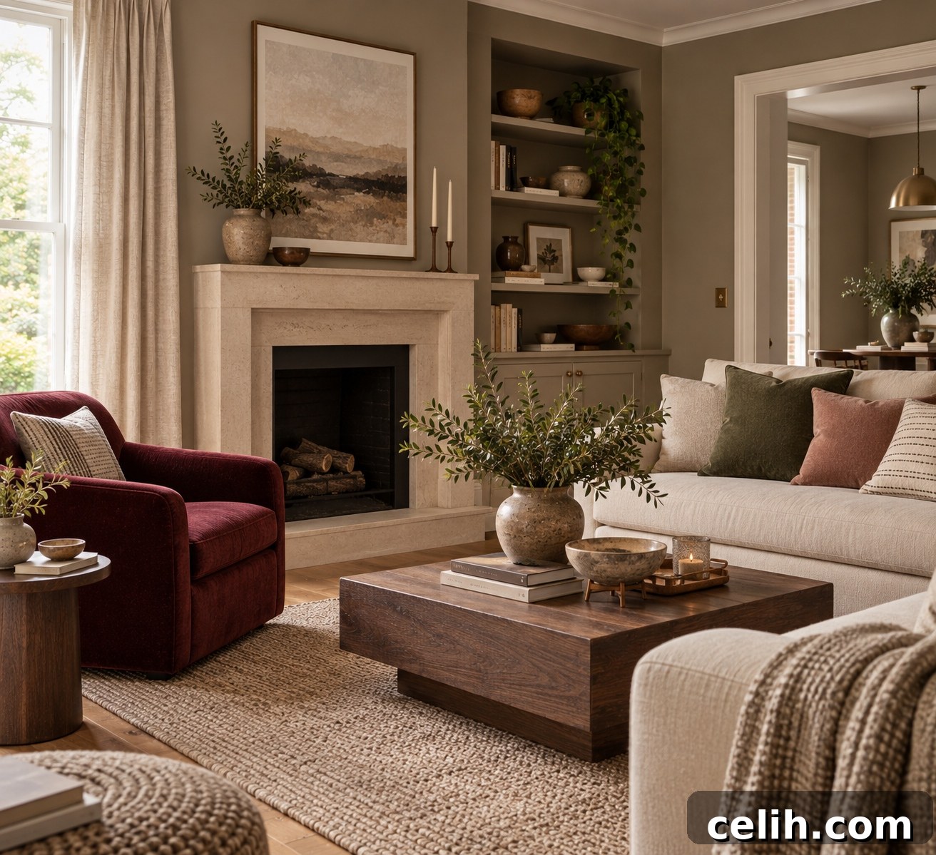 2027 Interior Color Trends: 5 Shades That Will Define Your Home 7 Warm neutral living room